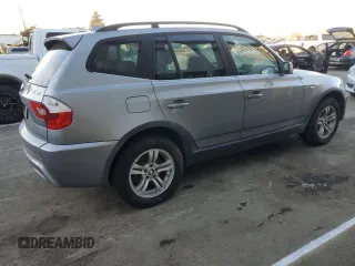 2006 BMW X3 3.0i z VIN WBXPA93476WG80280, wystawiony jako Copart lot #88368075 z przebiegiem 218 617 mil mil oraz Szkoda całkowita • Salvage title. Historia ofert i sprzedaży dostępna na DreamBid. Obrazek 3.