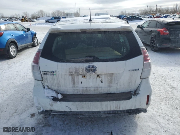 2018 Toyota Prius v Two with VIN JTDZN3EU8JJ075711, listed as a Copart auction lot 45640815 with 70,260 mi miles and Salvage Title. Bid and sale history available at carsss.com. Image 6.