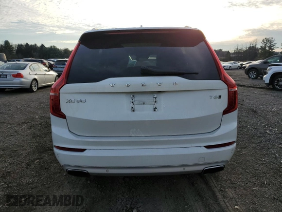 2017 Volvo XC90 Momentum with VIN YV4A22PK8H1117331, listed as a Copart auction lot 86197224 with 76,626 mi miles and Salvage Title. Bid and sale history available at carsss.com. Image 6.