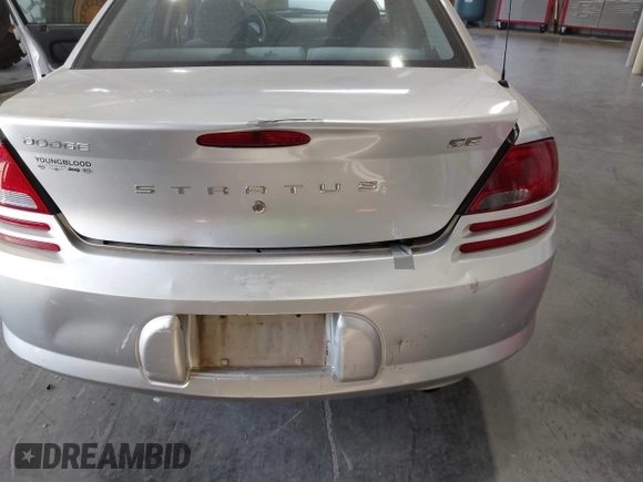 2002 Dodge Stratus SE with VIN 1B3EL36R72N191069, listed as a IAAI auction lot 40253788 with 112,489 mi miles and . Bid and sale history available at DreamBid. Image 6.