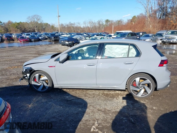 2024 Volkswagen Golf GTI S with VIN WVWGA7CD1RW220132, listed as a IAAI auction lot 41069801 with 6,119 mi miles. Bid and sale history available at carsss.com. Image 14.