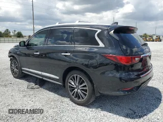 2018 Infiniti QX60 with VIN 5N1DL0MN6JC530919, listed as a Copart auction lot 54763465 with 58,301 mi miles and Salvage Title. Bid and sale history available at DreamBid. Image 2.