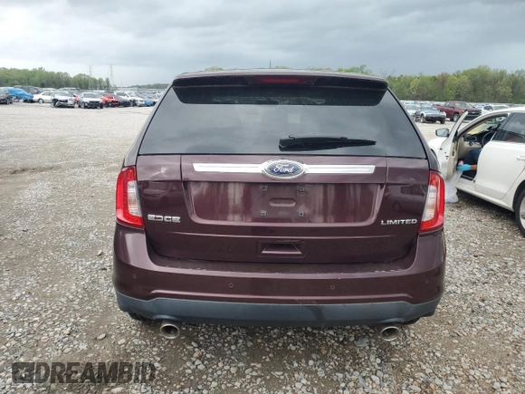 2011 Ford Edge Limited with VIN 2FMDK3KC4BBA72174, listed as a Copart auction lot 51898645 with 70,961 mi miles and Salvage Title. Bid and sale history available at carsss.com. Image 6.