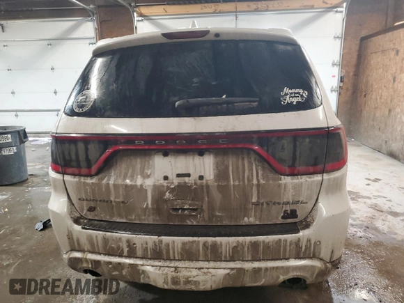 2018 Dodge Durango Citadel Anodized Platinum with VIN 1C4SDJET1JC154500, listed as a Copart auction lot 41907155 with Not provided miles and Salvage title. Bid and sale history available at DreamBid. Image 6.