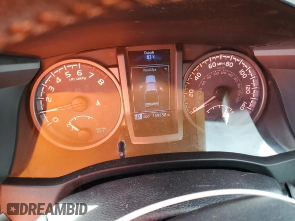 2018 Toyota Tacoma SR with VIN 5TFCZ5AN8JX134841, listed as a Copart auction lot 52442715 with 159,858 mi miles and Salvage Title. Bid and sale history available at carsss.com. Image 9.