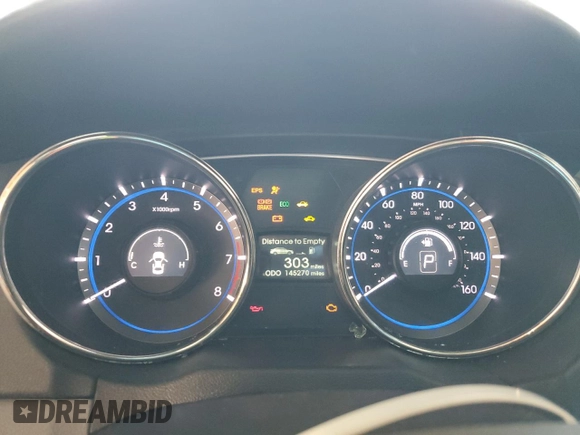 2011 Hyundai Sonata Limited with VIN 5NPEC4AB2BH296617, listed as a Copart auction lot 50751465 with 145,270 mi miles and Salvage Title. Bid and sale history available at DreamBid. Image 9.