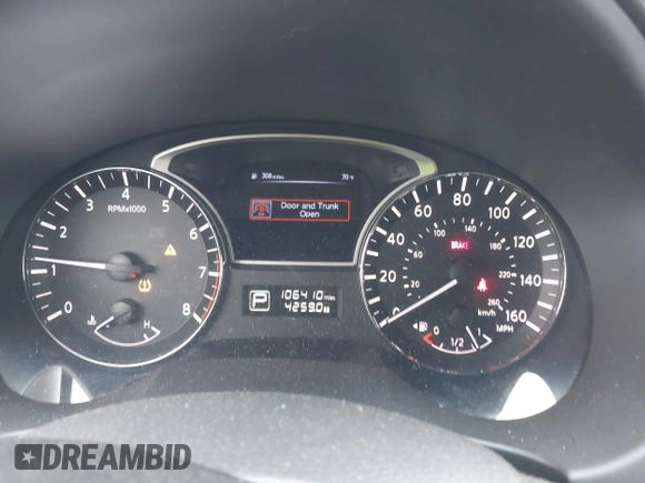 2014 Nissan Altima SL with VIN 1N4AL3AP4EN337960, listed as a IAAI auction lot 41485371 with 106,410 mi miles and . Bid and sale history available at DreamBid. Image 7.