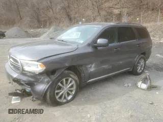 2017 Dodge Durango SXT with VIN 1C4RDJAG4HC758091, listed as a Copart auction lot 49865785 with 158,538 mi miles and Salvage Title. Bid and sale history available at DreamBid. Image 1.