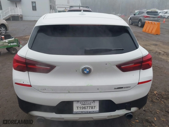 2022 BMW X2 sDrive28i with VIN WBXYH9C04N5U25732, listed as a IAAI auction lot 41015169 with 65,526 mi miles. Bid and sale history available at carsss.com. Image 17.