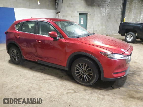 2017 Mazda CX-5 Sport with VIN JM3KFBBL8H0179742, listed as a Copart auction lot 51116845 with 68,449 mi miles and Salvage Title. Bid and sale history available at carsss.com. Image 4.