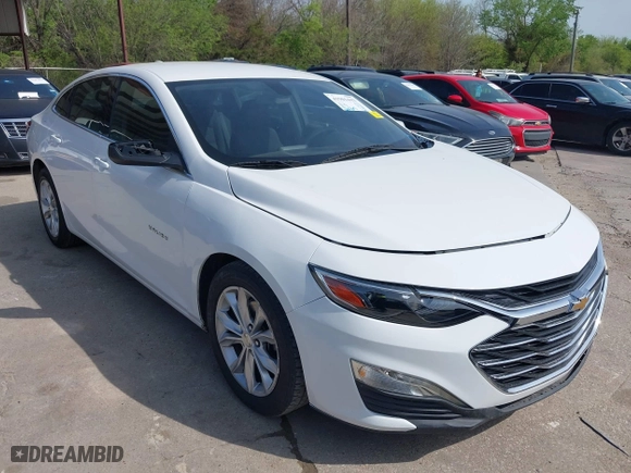 2019 Chevrolet Malibu LT with VIN 1G1ZD5STXKF146723, listed as a IAAI auction lot 41901442 with 61,507 mi miles. Bid and sale history available at carsss.com. Image 1.