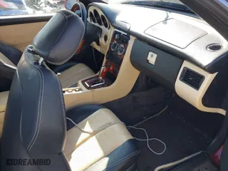 2001 Mercedes-Benz SLK-Class with VIN WDBKK65FX1F197839, listed as a IAAI auction lot 41224205 with 114,668 mi miles. Bid and sale history available at carsss.com. Image 5.