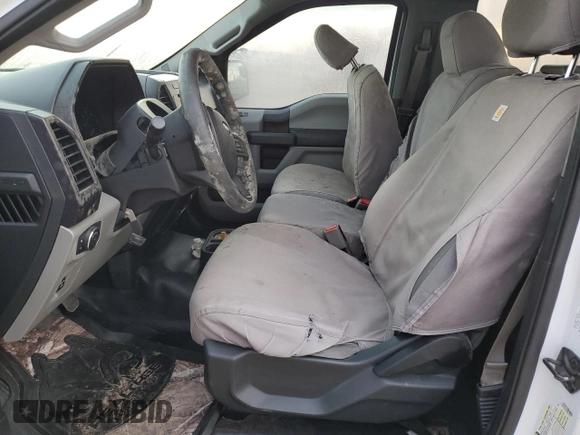 2017 Ford F-150 XL with VIN 1FTMF1C86HKD51728, listed as a Copart auction lot 77807634 with Not Provided miles and Salvage Title. Bid and sale history available at carsss.com. Image 7.
