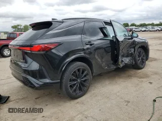 2023 Lexus RX 500h F Sport Performance с VIN 2T2BCMEA9PC003628, выставлен на аукционе Copart как лот 57673995 с пробегом 34 567 миль миль и Списание • Salvage title. История ставок и продаж доступна на DreamBid. Изображение 3.