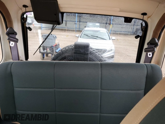 2002 Jeep Wrangler Sahara with VIN 1J4FA59S32P746410, listed as a Copart auction lot 56403075 with 147,968 mi miles and Salvage title. Bid and sale history available at DreamBid. Image 10.