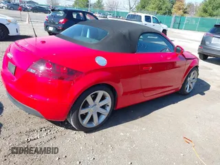 2008 Audi TT 2.0T with VIN TRUMF38J881042846, listed as a IAAI auction lot 41815280 with 87,354 mi miles and . Bid and sale history available at DreamBid. Image 4.