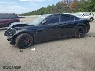 2021 Dodge Charger SRT Hellcat Redeye Widebody with VIN 2C3CDXL90MH513159, listed as a Copart auction lot 77931124 with 0 mi miles and Non Repairable. Bid and sale history available at carsss.com. Image 1.