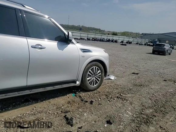 2021 Nissan Armada SL z VIN JN8AY2BC1M9146364, wystawiony jako Copart lot #52925305 z przebiegiem 167 809 mil mil oraz Szkoda całkowita • Salvage title. Historia ofert i sprzedaży dostępna na DreamBid. Obrazek 12.