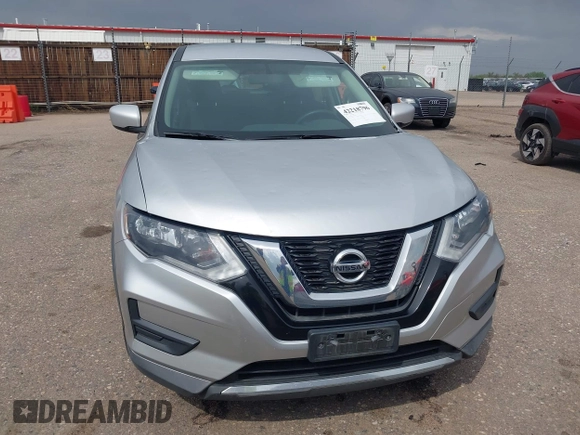 2017 Nissan Rogue SV with VIN KNMAT2MV3HP554617, listed as a IAAI auction lot 42218796 with 110,624 mi miles. Bid and sale history available at carsss.com. Image 6.
