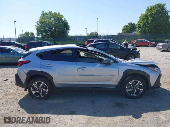2024 Subaru Crosstrek Premium z VIN JF2GUADC1R8236332, wystawiony jako IAAI lot #42582230 z przebiegiem Nie podano mil oraz . Historia ofert i sprzedaży dostępna na DreamBid. Obrazek 12.