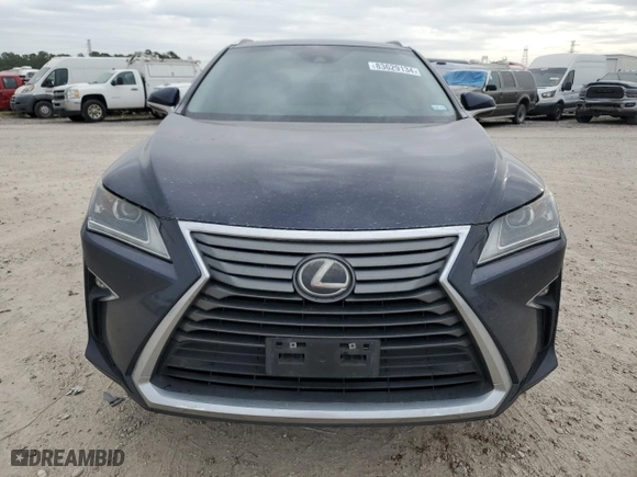 2017 Lexus RX with VIN 2T2ZZMCA4HC048252, listed as a Copart auction lot 83629134 with 126,530 mi miles and Salvage Title. Bid and sale history available at carsss.com. Image 5.