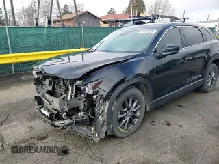 2023 Mazda CX-9 Touring with VIN JM3TCBCY4P0653899, listed as a Copart auction lot 50999985 with 32,896 mi miles and Salvage title. Bid and sale history available at DreamBid. Image 12.