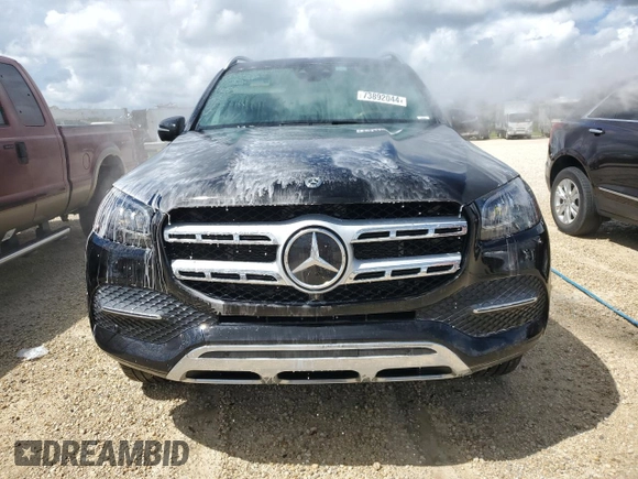 2021 Mercedes-Benz GLS 450 with VIN 4JGFF5KE3MA382289, listed as a Copart auction lot 73892044 with 52,262 mi miles and Salvage Title. Bid and sale history available at DreamBid. Image 5.