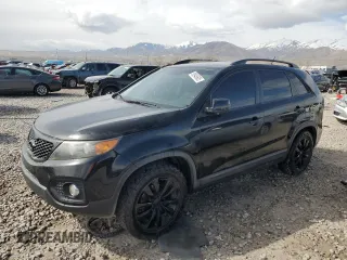2013 Kia Sorento SX with VIN 5XYKW4A23DG416526, listed as a Copart auction lot 50945605 with 190,428 mi miles and Salvage Title. Bid and sale history available at carsss.com. Image 1.