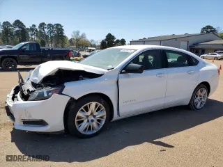 2016 Chevrolet Impala LS with VIN 2G11Z5SA7G9196265, listed as a Copart auction lot 50055225 with 66,515 mi miles and Salvage Title. Bid and sale history available at carsss.com. Image 1.