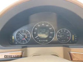 2008 Mercedes-Benz E-Class Luxury 3.5L with VIN WDBUF56X98B267492, listed as a Copart auction lot 48889405 with 151,976 mi miles and Salvage Title. Bid and sale history available at carsss.com. Image 9.