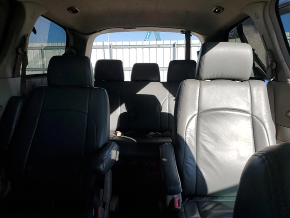 2005 Nissan Quest SL with VIN 5N1BV28UX5N112047, listed as a Copart auction lot 75661284 with 79,943 mi miles and Salvage Title. Bid and sale history available at carsss.com. Image 10.