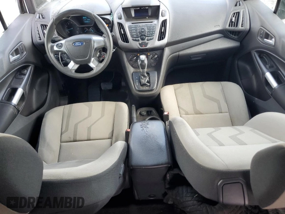2015 Ford Transit Connect XLT with VIN NM0LS7F76F1193792, listed as a Copart auction lot 60272515 with 229,105 mi miles and Salvage title. Bid and sale history available at DreamBid. Image 8.
