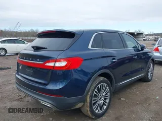 2017 Lincoln MKX Reserve with VIN 2LMPJ6LR4HBL26385, listed as a IAAI auction lot 41543226 with 59,562 mi miles. Bid and sale history available at carsss.com. Image 4.