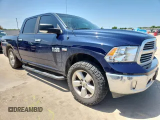2017 Ram 1500 Big Horn with VIN 1C6RR7LT7HS691093, listed as a Copart auction lot 64222765 with 99,175 mi miles and Salvage title. Bid and sale history available at DreamBid. Image 4.