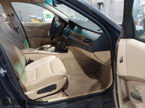 2007 BMW 5 Series 530xi with VIN WBANF73537CY16890, listed as a IAAI auction lot 41255117 with 228,877 mi miles and . Bid and sale history available at carsss.com. Image 5.