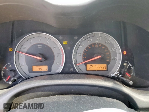 2010 Toyota Corolla with VIN 2T1BU4EE8AC531382, listed as a Copart auction lot 59903015 with 174,213 mi miles and Salvage title. Bid and sale history available at DreamBid. Image 9.