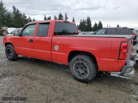2006 Chevrolet Silverado 1500 LT1 with VIN 2GCEC19V261345299, listed as a Copart auction lot 48075525 with 150,954 mi miles and Salvage Title. Bid and sale history available at carsss.com. Image 2.