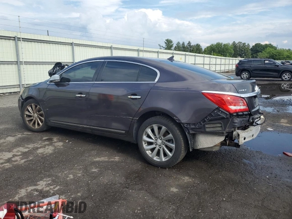 2014 Buick LaCrosse Leather with VIN 1G4GB5G32EF131467, listed as a Copart auction lot 62420344 with 142,224 mi miles and Salvage Title. Bid and sale history available at carsss.com. Image 2.