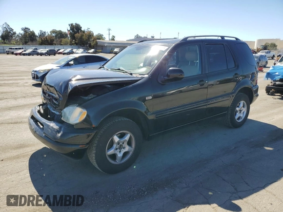2001 Mercedes-Benz M 320/430/500 with VIN 4JGAB54E41A280868, listed as a Copart auction lot 47829955 with 111,475 mi miles and Salvage title. Bid and sale history available at DreamBid. Image 1.