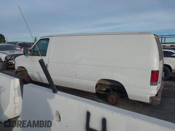 2005 Ford Econoline Cargo with VIN 1FTNE24L95HA86649, listed as a IAAI auction lot 41398220 with 254,721 mi miles. Bid and sale history available at carsss.com. Image 13.