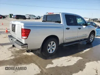 2010 Nissan Titan SE with VIN 1N6BA0ED4AN317007, listed as a Copart auction lot 42290495 with 130,724 mi miles and Salvage Title. Bid and sale history available at carsss.com. Image 3.