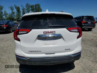 2024 GMC Terrain SLT with VIN 3GKALVEG3RL300909, listed as a Copart auction lot 65032885 with 21,466 mi miles and Clean title. Bid and sale history available at DreamBid. Image 6.