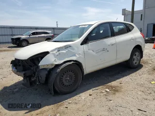 2009 Nissan Rogue S with VIN JN8AS58V29W179202, listed as a Copart auction lot 53687955 with 195,620 mi miles and Salvage Title. Bid and sale history available at carsss.com. Image 1.