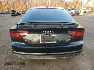 2016 Audi A7 3.0 Premium Plus with VIN WAUWGAFC4GN019156, listed as a Copart auction lot 76039163 with 155,124 mi miles. Bid and sale history available at carsss.com. Image 6.