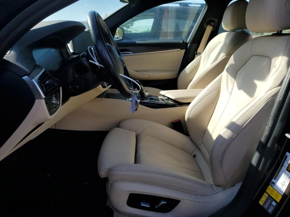 2020 BMW 5 Series 530e with VIN WBAJA9C08LCD44034, listed as a Copart auction lot 63664454 with 97,595 mi miles and Salvage Title. Bid and sale history available at DreamBid. Image 7.