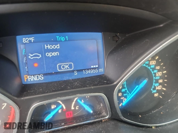 2013 Ford Escape SE with VIN 1FMCU9GX1DUB62190, listed as a Copart auction lot 65360805 with 134,955 mi miles and Clean title. Bid and sale history available at DreamBid. Image 8.