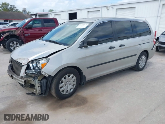 2007 Honda Odyssey LX with VIN 5FNRL38277B507690, listed as a IAAI auction lot 41718540 with 508,172 mi miles. Bid and sale history available at carsss.com. Image 18.