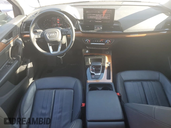 2023 Audi Q5 Premium с VIN WA1ABAFY2P2048917, выставлен на аукционе Copart как лот 56557675 с пробегом 59 113 миль миль и Списание • Salvage title. История ставок и продаж доступна на DreamBid. Изображение 8.