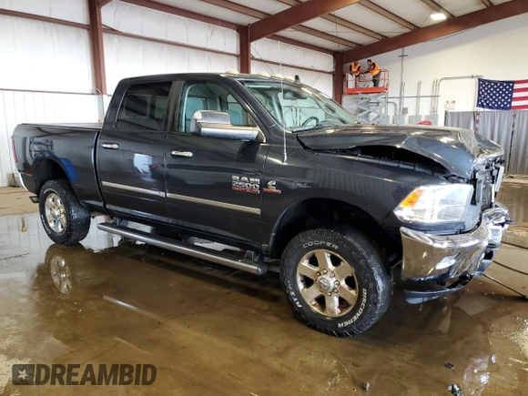 2014 Ram 2500 Big Horn with VIN 3C6UR5DLXEG148093, listed as a Copart auction lot 46716265 with 197,526 mi miles and Salvage Title. Bid and sale history available at carsss.com. Image 4.
