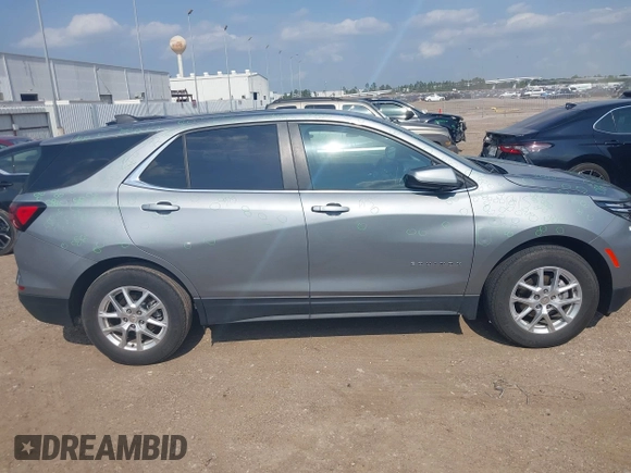 2024 Chevrolet Equinox LT with VIN 3GNAXKEG8RS142062, listed as a IAAI auction lot 42136077 with 32,819 mi miles and . Bid and sale history available at DreamBid. Image 13.